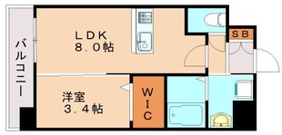 黒崎駅 徒歩5分 7階の物件間取画像